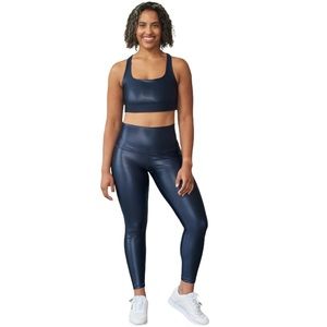 DYI High Shine Tight Navy Blazer Leggings Sz Large